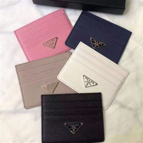 replica prada card holder|Prada nylon cardholders.